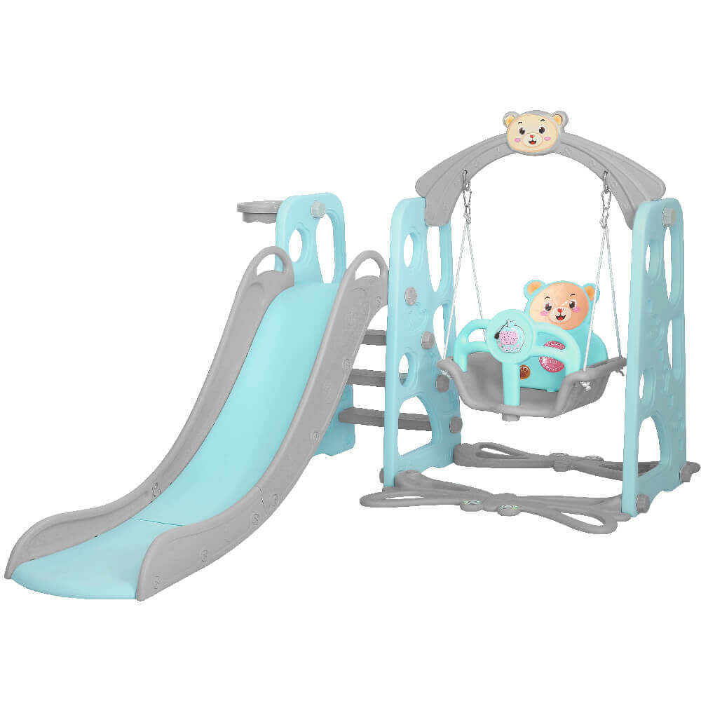 3 in 1 Swing and Slide Set for Kids