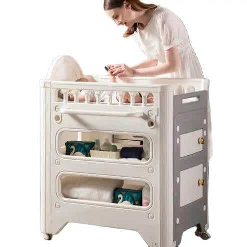Multifunctional Bathroom Baby Pull-out Diaper-Changing Table