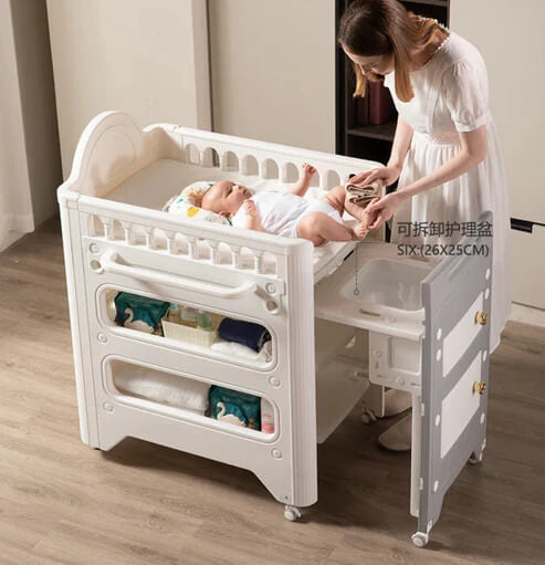 Multifunctional Bathroom Baby Pull-out Diaper-Changing Table