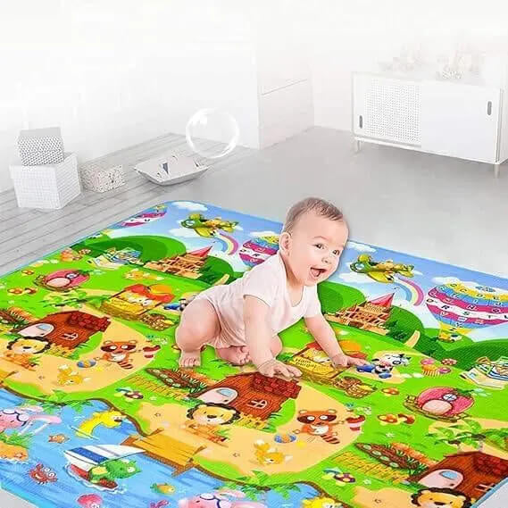 Thin Memory Foam Baby Play Mat 200x180cm